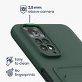 kwmobile Phone Case compatible with Xiaomi Redmi Note 11 / Note 11S Case - Phone Cover with Card Slot