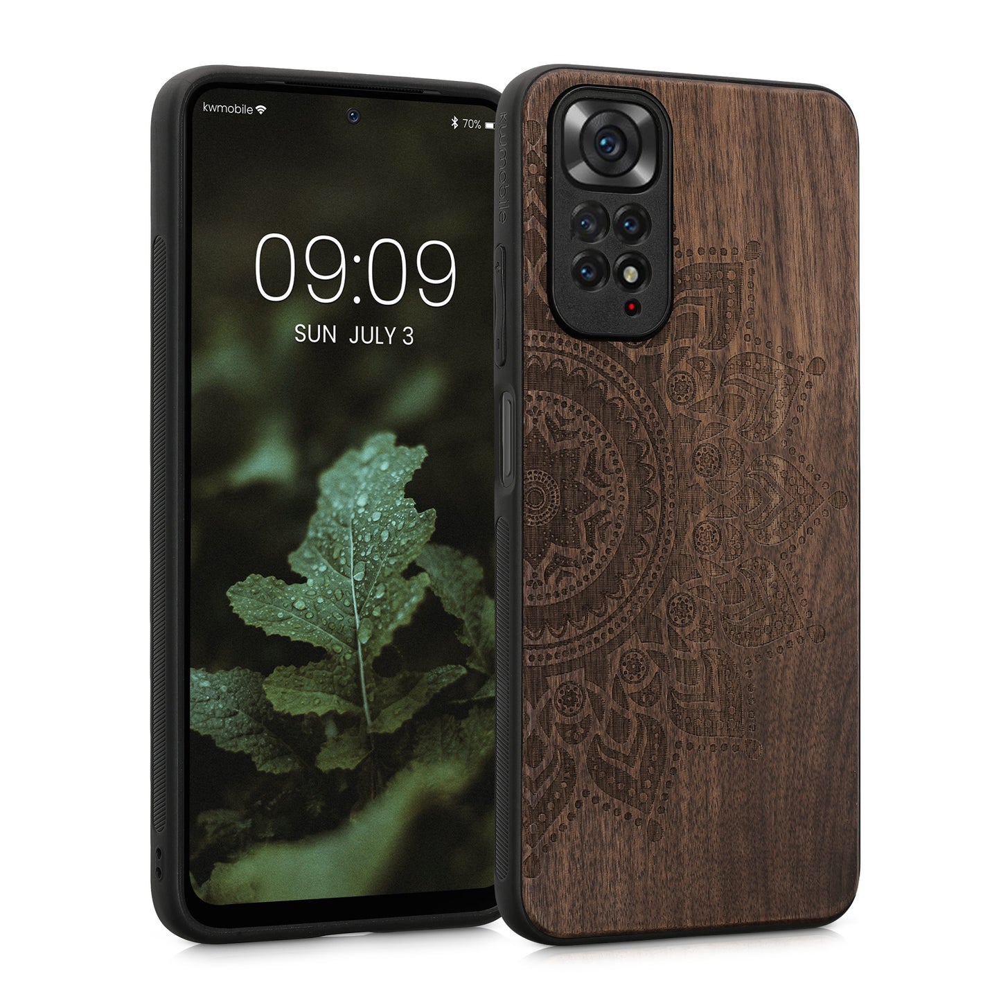 kwmobile Case Compatible with Xiaomi Redmi Note 11 / Note 11S - Phone Cover - TPU Phone Case Compass Vintage
