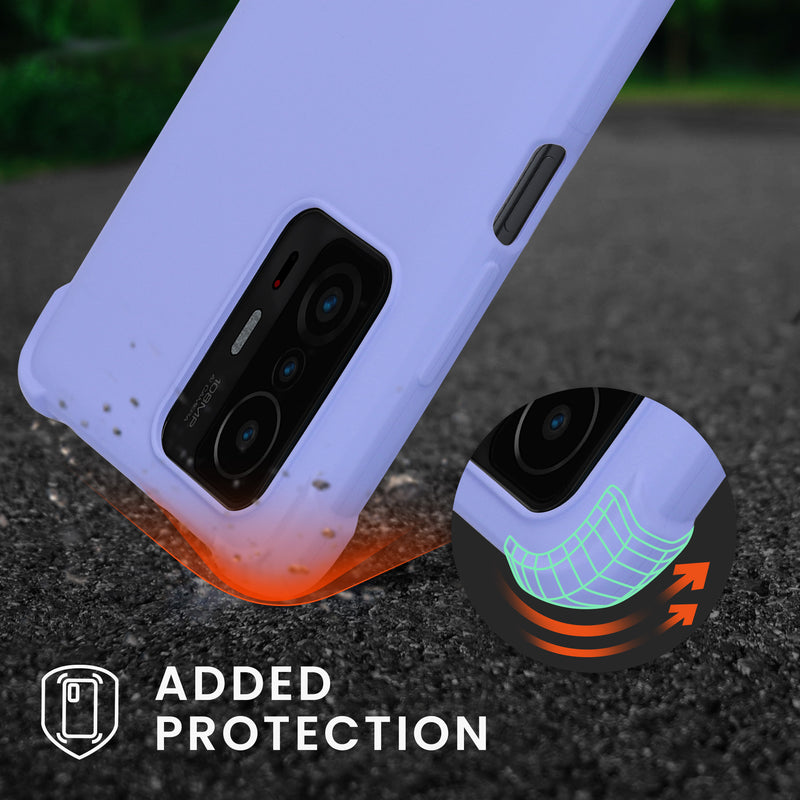 kwmobile Necklace Case compatible with Xiaomi 11T / 11T Pro - Cover with Lanyard - Silicone Protective Case