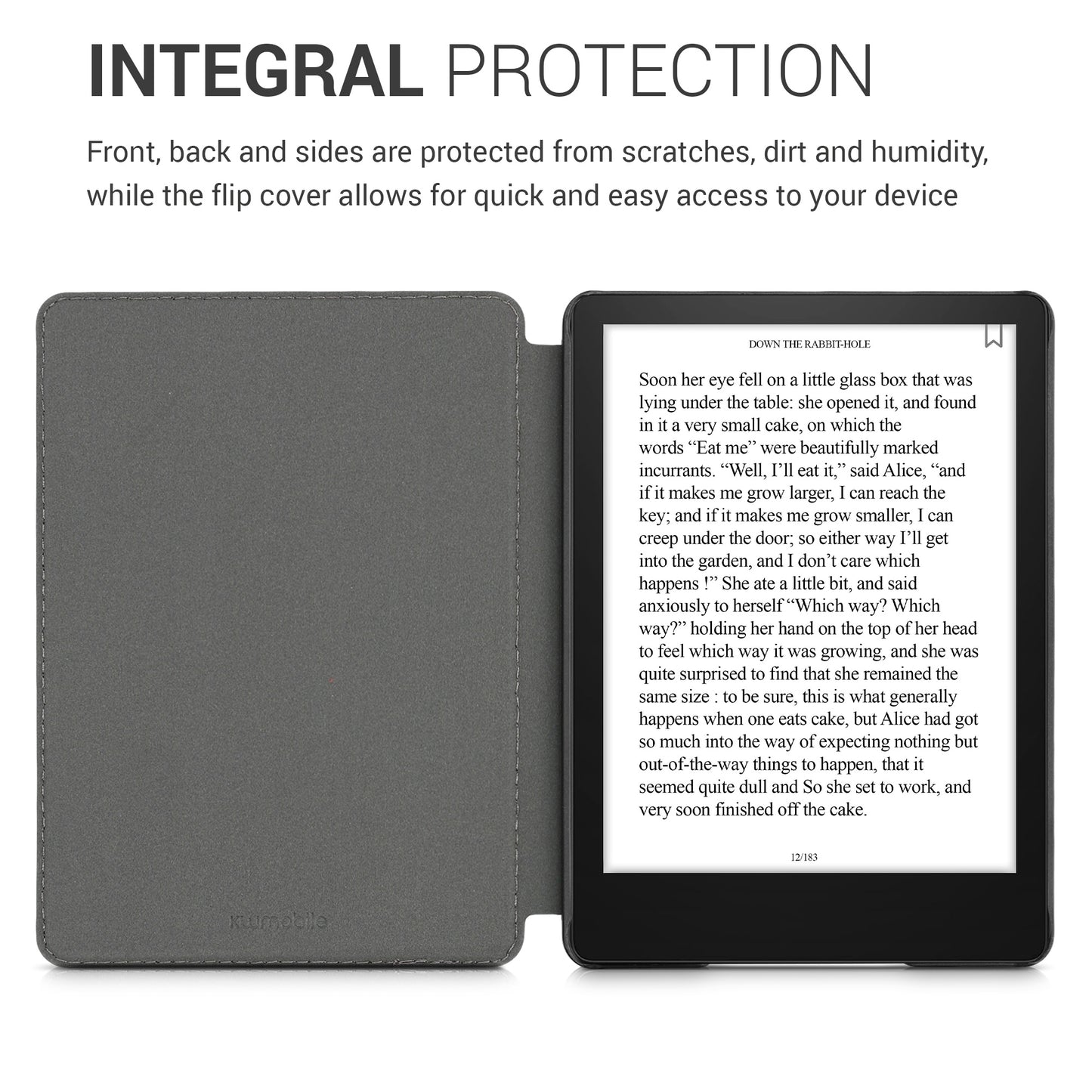 kwmobile Case Compatible with Amazon Kindle Paperwhite 11th Gen 2021 eReader Protective Cover Case