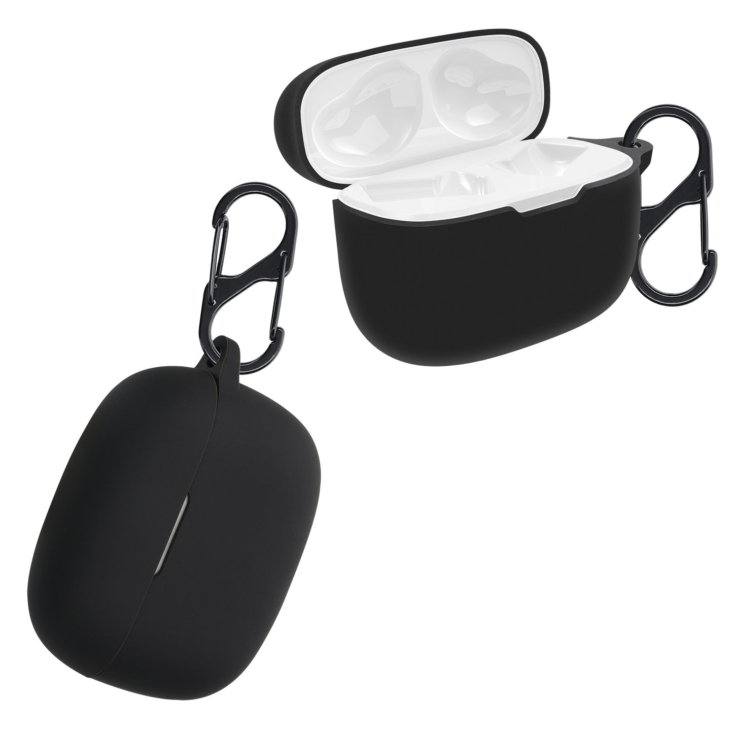 kwmobile Case Compatible with JBL Wave 200TWS Headphones Case Protective Cover