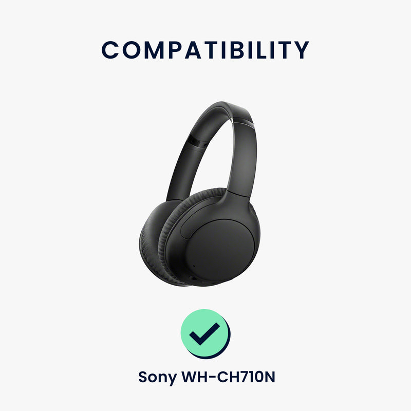 kwmobile Ear Pads for Sony WH-CH710N Headphones Replacement Parts Over Ear Headphones