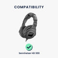 kwmobile Ear Pads for Sennheiser HD 300 Ear Cushions Replacement Ear Pads Headphone Spare Parts Headphone Replacement Pads for Over Ear Headphones