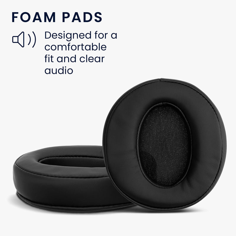 kwmobile Ear Pads for Sennheiser HD 300 Ear Cushions Replacement Ear Pads Headphone Spare Parts Headphone Replacement Pads for Over Ear Headphones