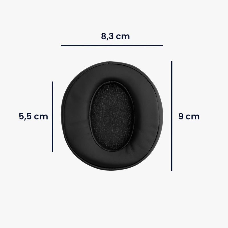 kwmobile Ear Pads for Sennheiser HD 300 Ear Cushions Replacement Ear Pads Headphone Spare Parts Headphone Replacement Pads for Over Ear Headphones