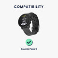 kwmobile USB Charger Cable compatible with Suunto Peak 9 Charging Cable - Smartwatch Replacement Cable - Fitness Tracker Charging Cable