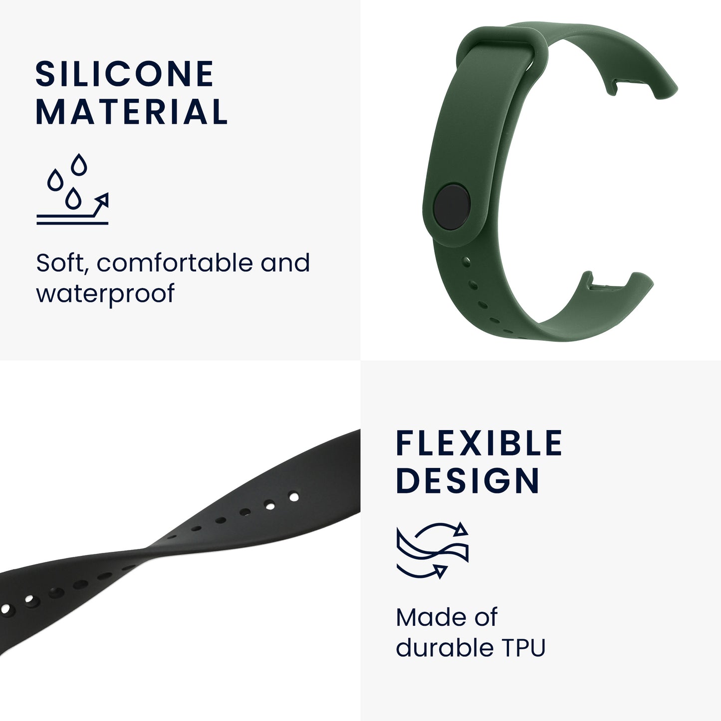 2x Wristband for Xiaomi Redmi Smart Band Pro