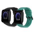 kwmobile Watch Strap for Huami Amazfit Bip U / Bip U Pro - Fitness Tracker Band Set Replacement Strap Smartwatch