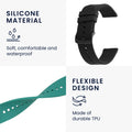kwmobile Watch Strap for Huami Amazfit Bip U / Bip U Pro - Fitness Tracker Band Set Replacement Strap Smartwatch