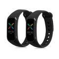 kwmobile Watch Strap for Oppo Band Sport Bracelet Fitness Tracker Band Set Replacement Strap Smartwatch