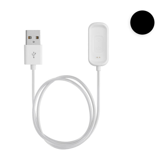 kwmobile USB Kabel Charger kompatibel mit Oppo Band Sport Ladekabel - Smart Watch Ersatzkabel - Fitnesstracker Aufladekabel in Schwarz Schwarz  