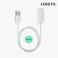 kwmobile USB Cable Charger compatible with Oppo Band Sport Charging Cable Smart Watch Replacement Cable Fitness Tracker Charging Cable