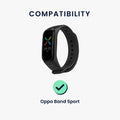 kwmobile USB Cable Charger compatible with Oppo Band Sport Charging Cable Smart Watch Replacement Cable Fitness Tracker Charging Cable