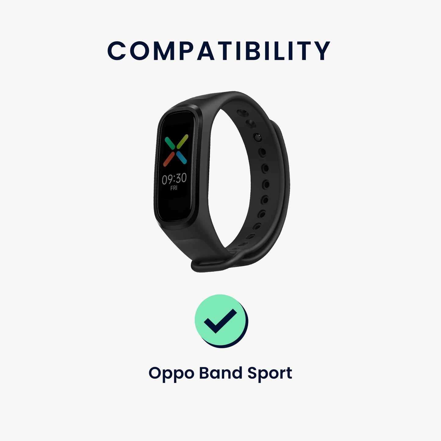 kwmobile USB Cable Charger compatible with Oppo Band Sport Charging Cable Smart Watch Replacement Cable Fitness Tracker Charging Cable