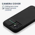 kwmobile Phone Case compatible with Apple iPhone 12 - Hard Case with Camera Protection - Bumper