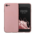 kwmobile Phone Case Compatible with Apple iPhone SE (2022) / iPhone SE (2020) / iPhone 8 / iPhone 7 - Silicone Case - Soft Cover - Phone Cover