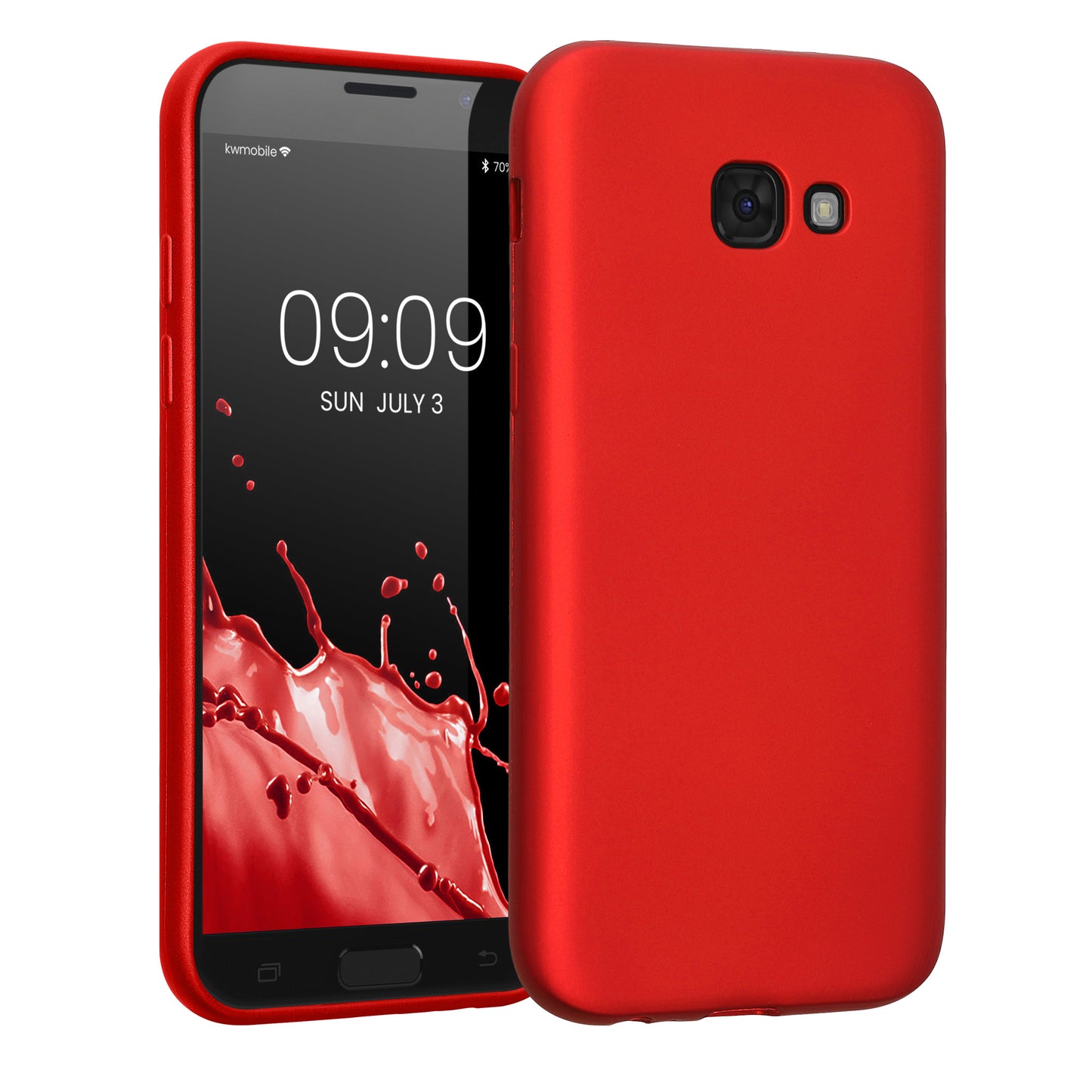kwmobile Phone Case for Samsung Galaxy A5 (2017) Silicone Case Protective Cover