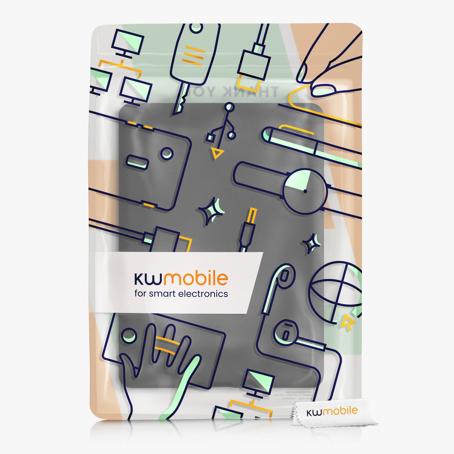 kwmobile Case Compatible with Amazon Kindle Paperwhite 11th Generation 2021 eReader Cover Case Protective Case