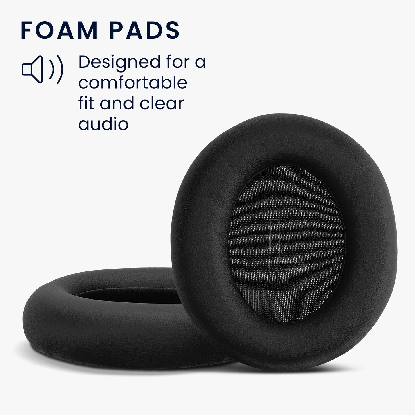 kwmobile Ear Pads for Anker Soundcore Life Q35 / Q30 Earpads Replacement Ear Pads Headphone Replacement Parts Headphone Replacement Cushions for Over-Ear Headphones