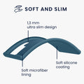 kwmobile Case Compatible with Samsung Galaxy S22 Ultra - Case Rubberized Silicone Phone Cover Protective Cover for Wireless Charging
