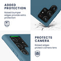 kwmobile Case Compatible with Samsung Galaxy S22 Ultra - Case Rubberized Silicone Phone Cover Protective Cover for Wireless Charging