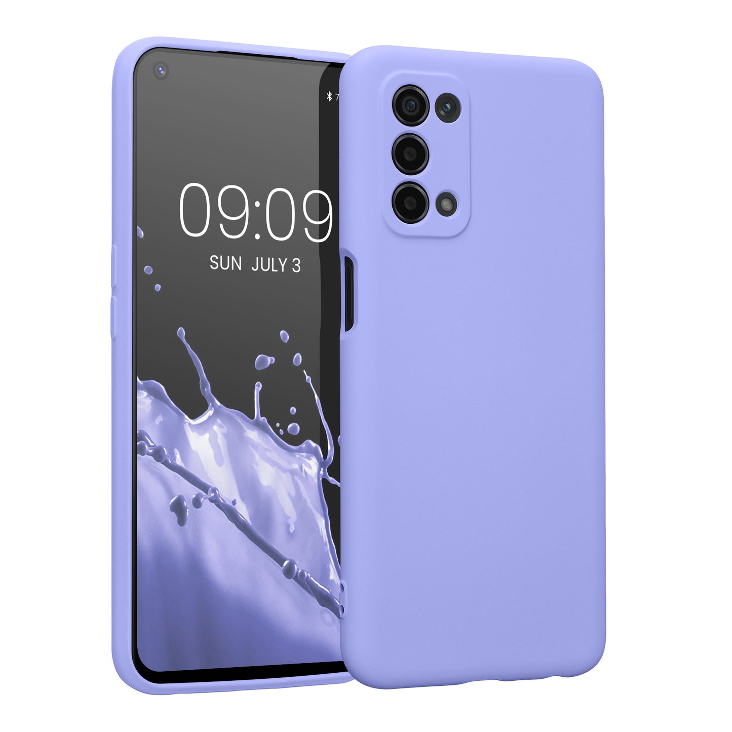 kwmobile Slim Case Compatible with Oppo A74 (5G) / A54 (5G) Cover - Silicone Phone Case