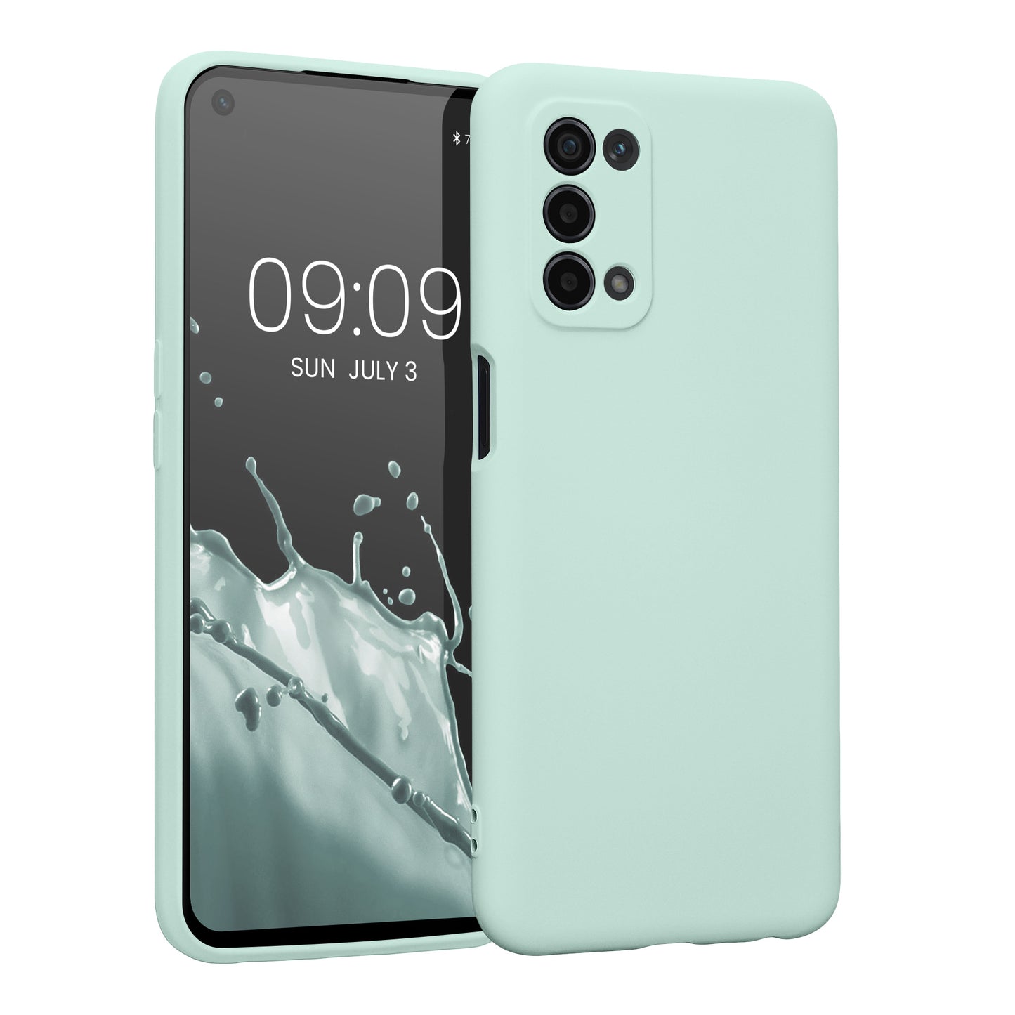 kwmobile Slim Case Compatible with Oppo A74 (5G) / A54 (5G) Cover - Silicone Phone Case
