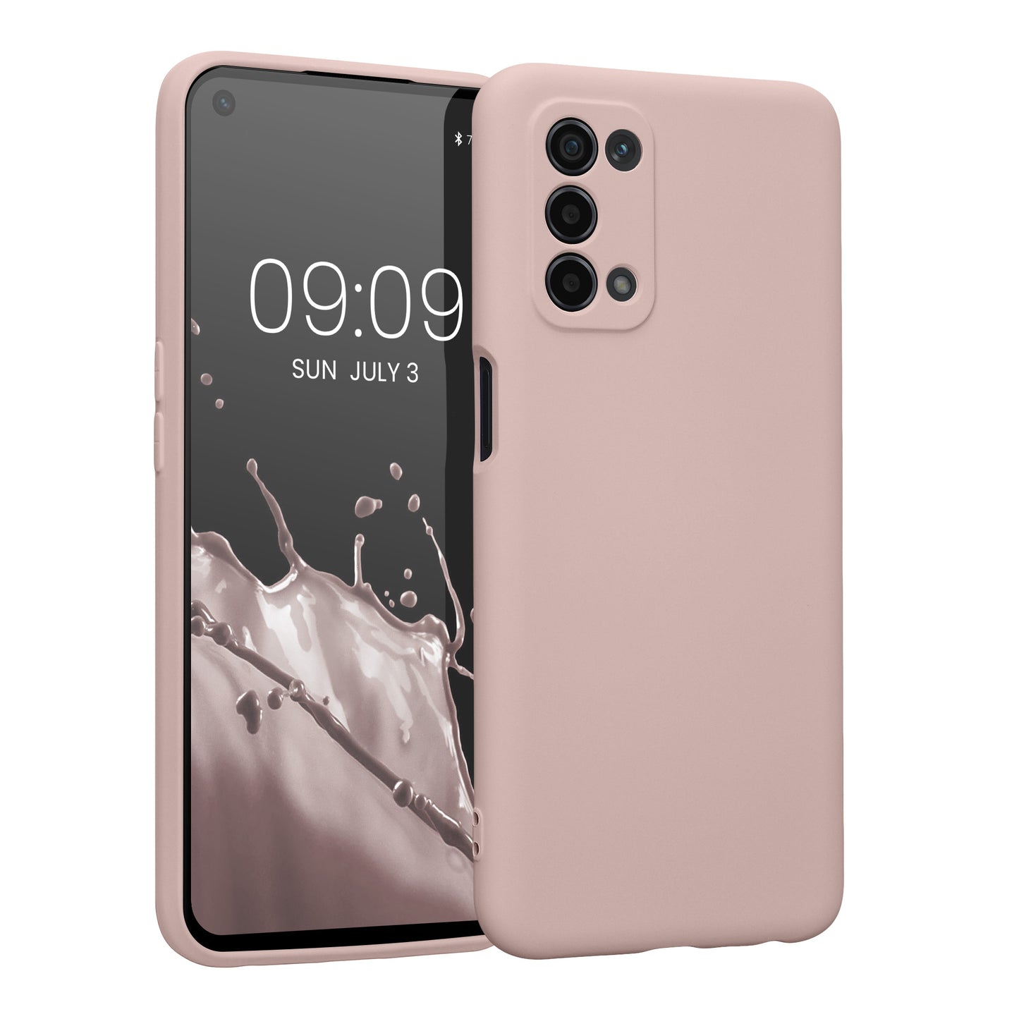 kwmobile Slim Case Compatible with Oppo A74 (5G) / A54 (5G) Cover - Silicone Phone Case