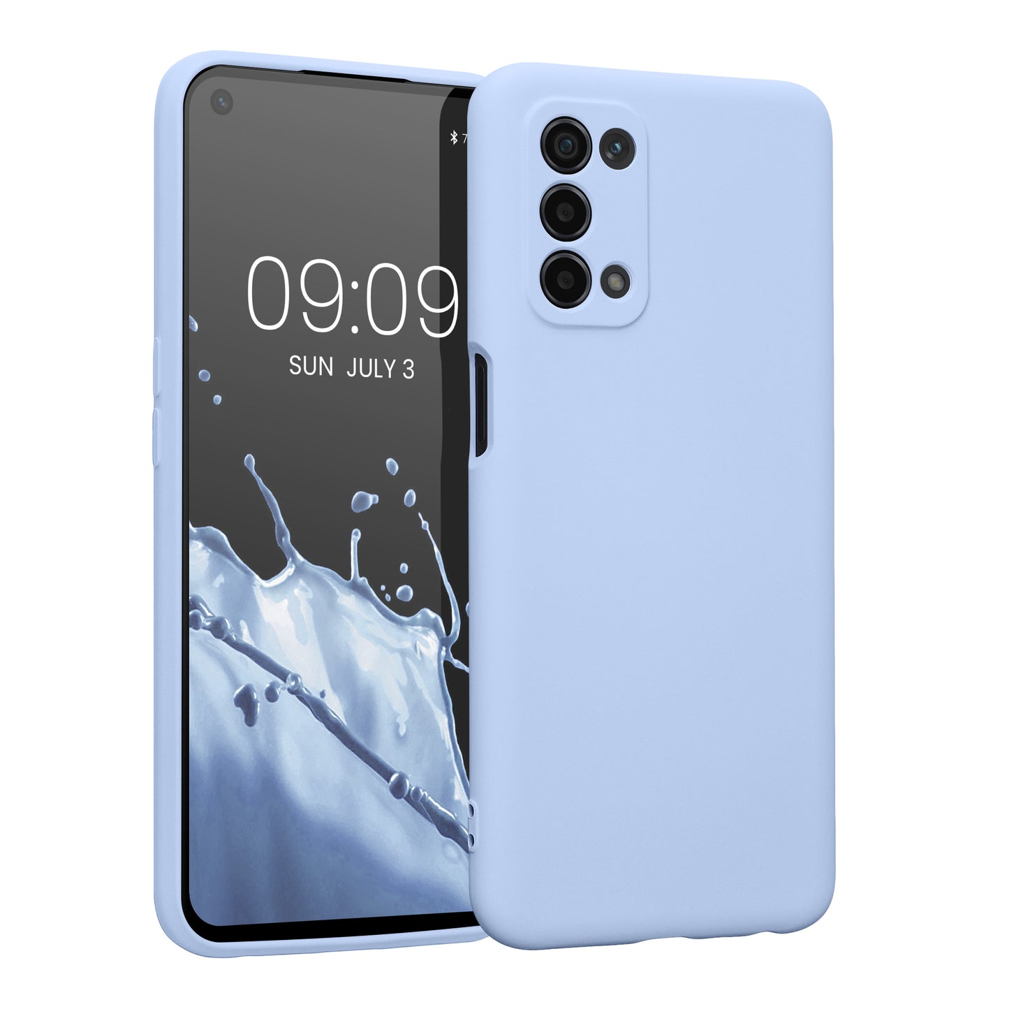 kwmobile Slim Case Compatible with Oppo A74 (5G) / A54 (5G) Cover - Silicone Phone Case