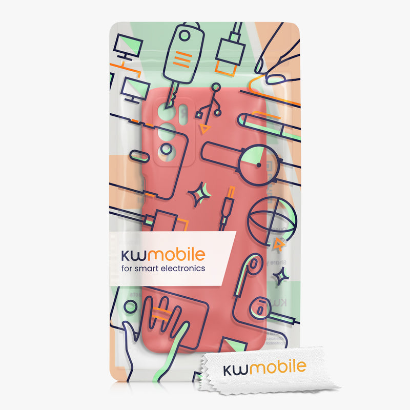kwmobile Slim Case Compatible with Oppo A16 / A16s / A54s - Silicone Phone Cover