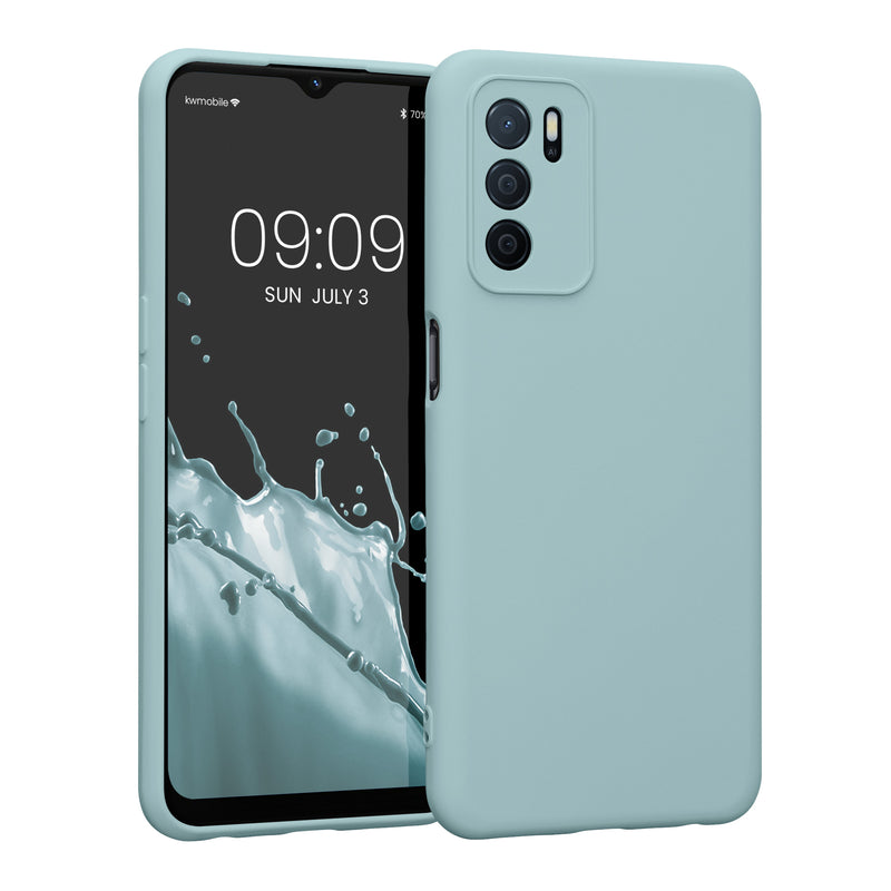 kwmobile Slim Case Compatible with Oppo A16 / A16s / A54s - Silicone Phone Cover