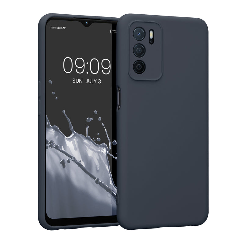 kwmobile Slim Case Compatible with Oppo A16 / A16s / A54s - Silicone Phone Cover