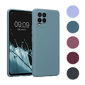 kwmobile Slim Case kompatibel mit Realme 8 / 8 Pro Hülle - Handyhülle aus Silikon in Schwarz matt Schwarz matt  