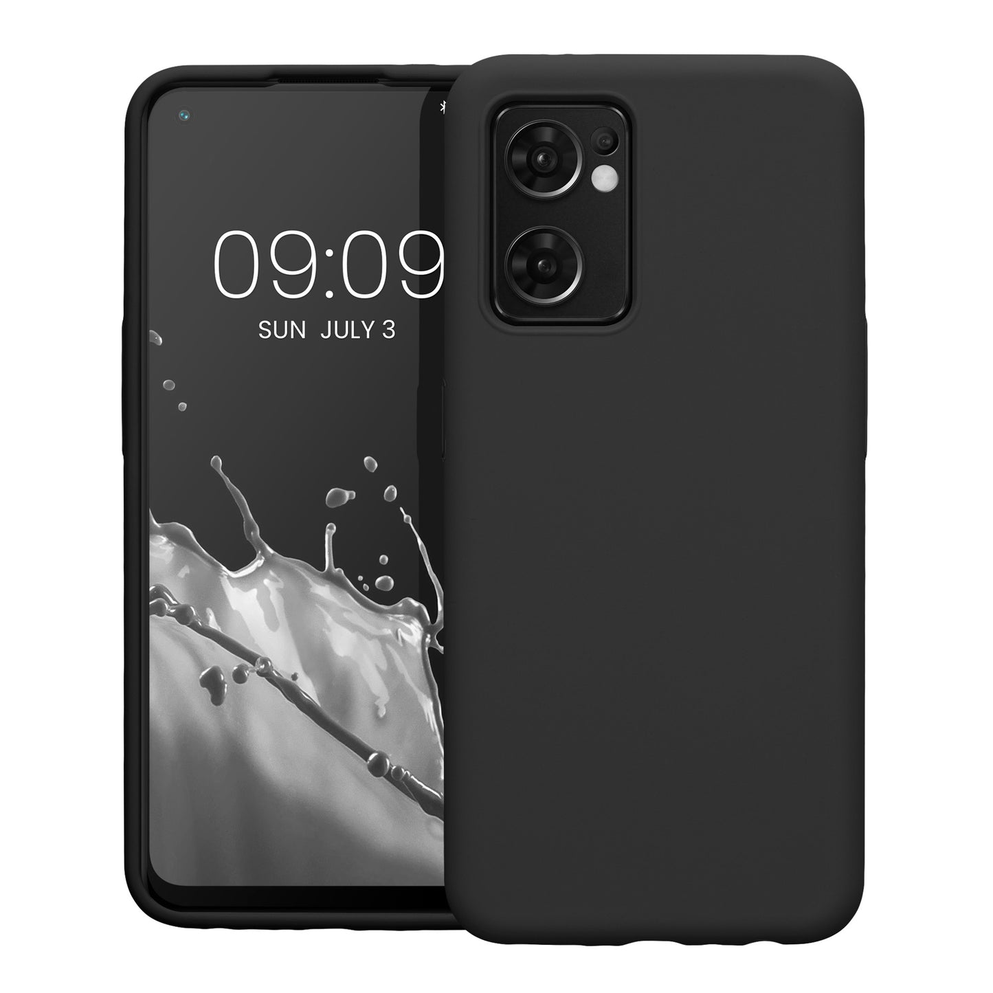 kwmobile Phone Case for Oppo Find X5 Lite Cover Case Silicone Wireless Charging Protective Cover