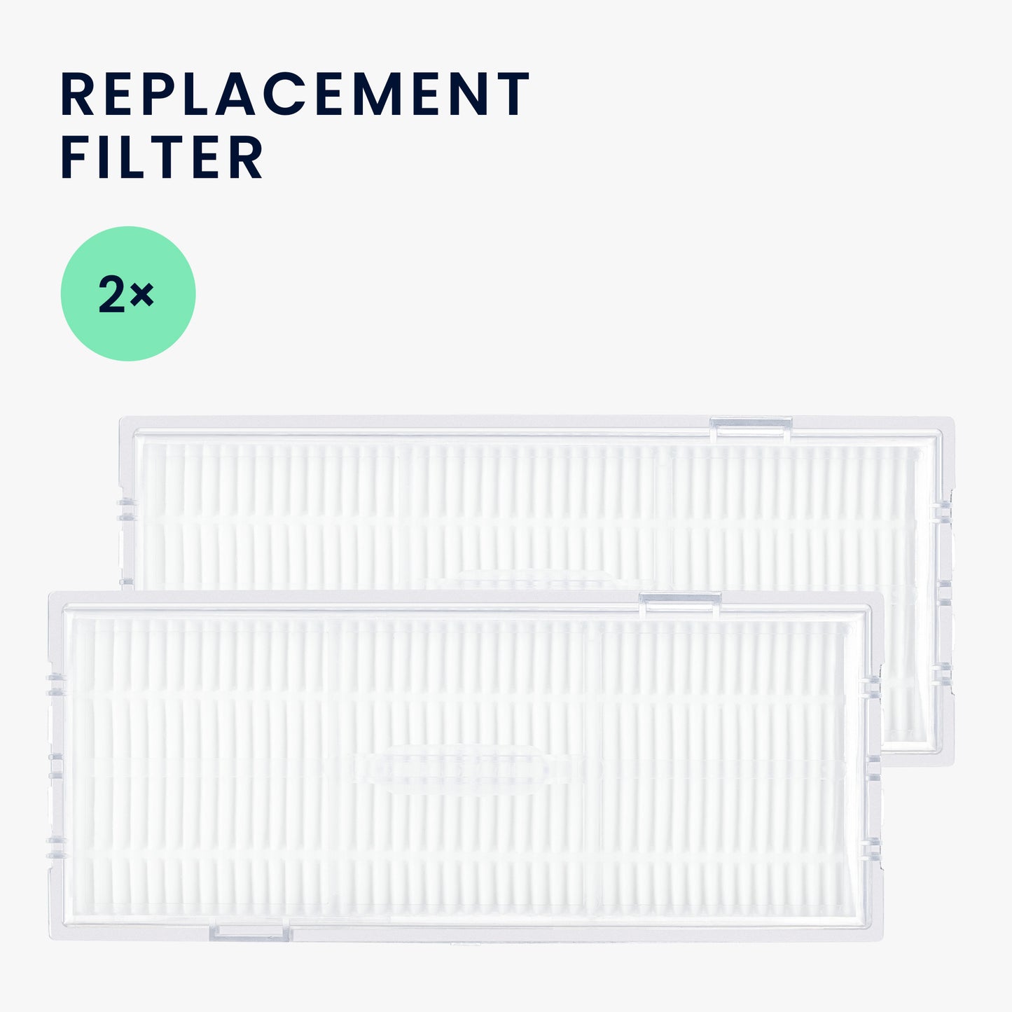 Filter 2-piece set compatible with Roborock S7 S7+ T7S
