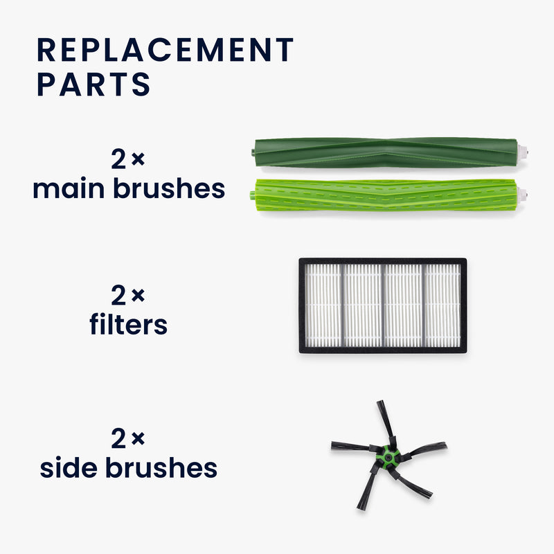 Replacement Parts Set compatible with iRobot Roomba s9/s9+