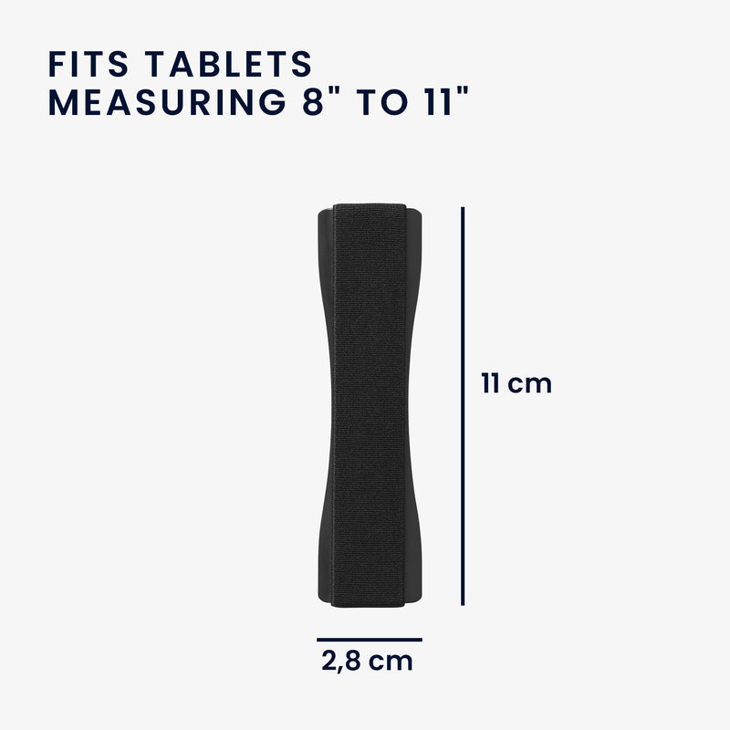 kwmobile Tablet Finger Holder Grip - Self-Adhesive Tablet PC Finger Holder compatible with iPad Samsung Sony Tablets