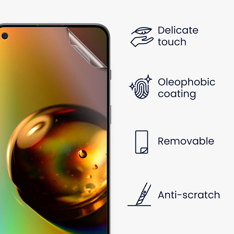 kwmobile Screen Protector compatible with OnePlus Nord 2 5G Film Set