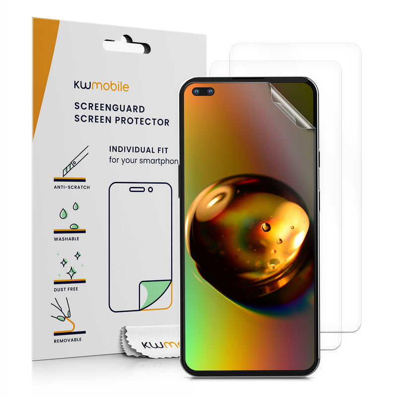 3x Crystal Clear Film for OnePlus Nord