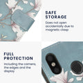 kwmobile Wallet Case Compatible with Xiaomi Mi Max 3 Cover - with Stand and Card Slots