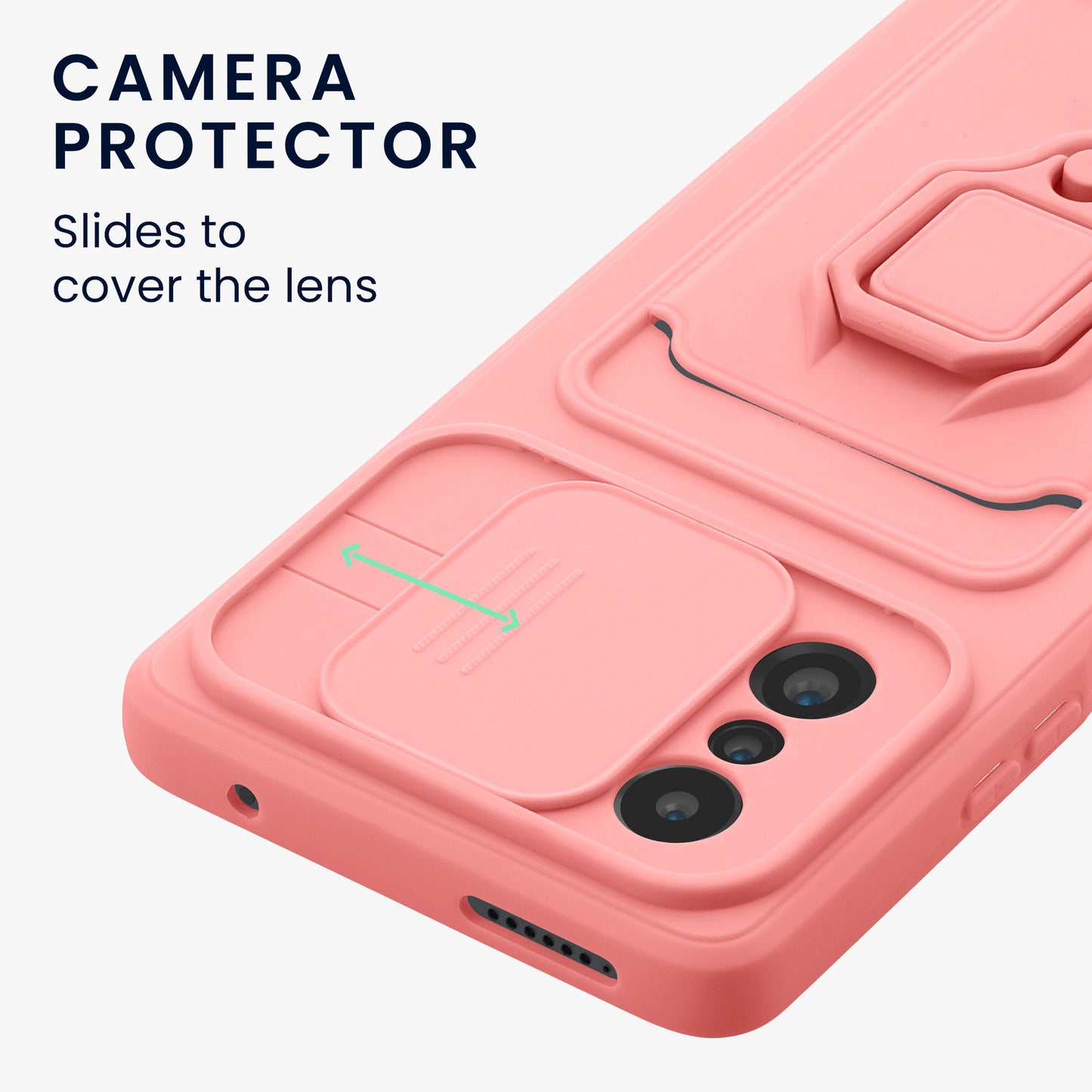 kwmobile Phone Case compatible with Xiaomi 11T / 11T Pro - Soft Case with Camera Protection - Card Slot
