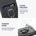 kwmobile Phone Case compatible with Xiaomi 11T / 11T Pro - Soft Case with Camera Protection - Card Slot