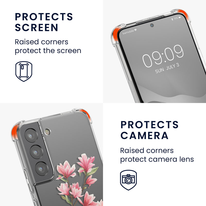 kwmobile Necklace Case compatible with Samsung Galaxy S22 Case