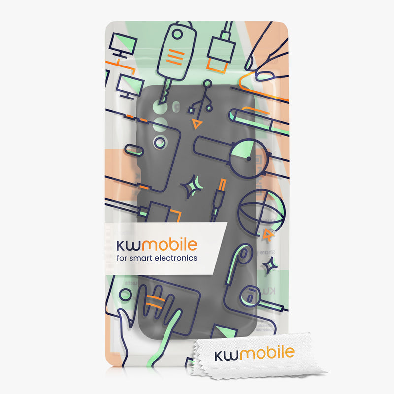 kwmobile Phone Case for Motorola Moto G31 / Moto G41 Case - Silicone - Wireless Charging - Protective Cover