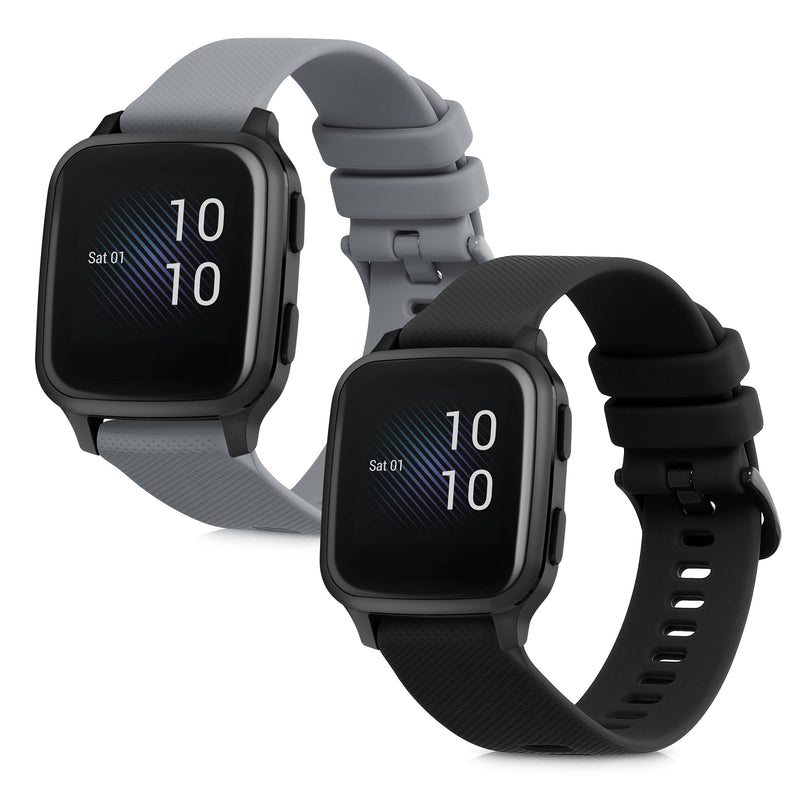 kwmobile Watch Strap for Garmin Venu Sq Music / Sq Strap Fitness Tracker Band Set Replacement Strap Smartwatch