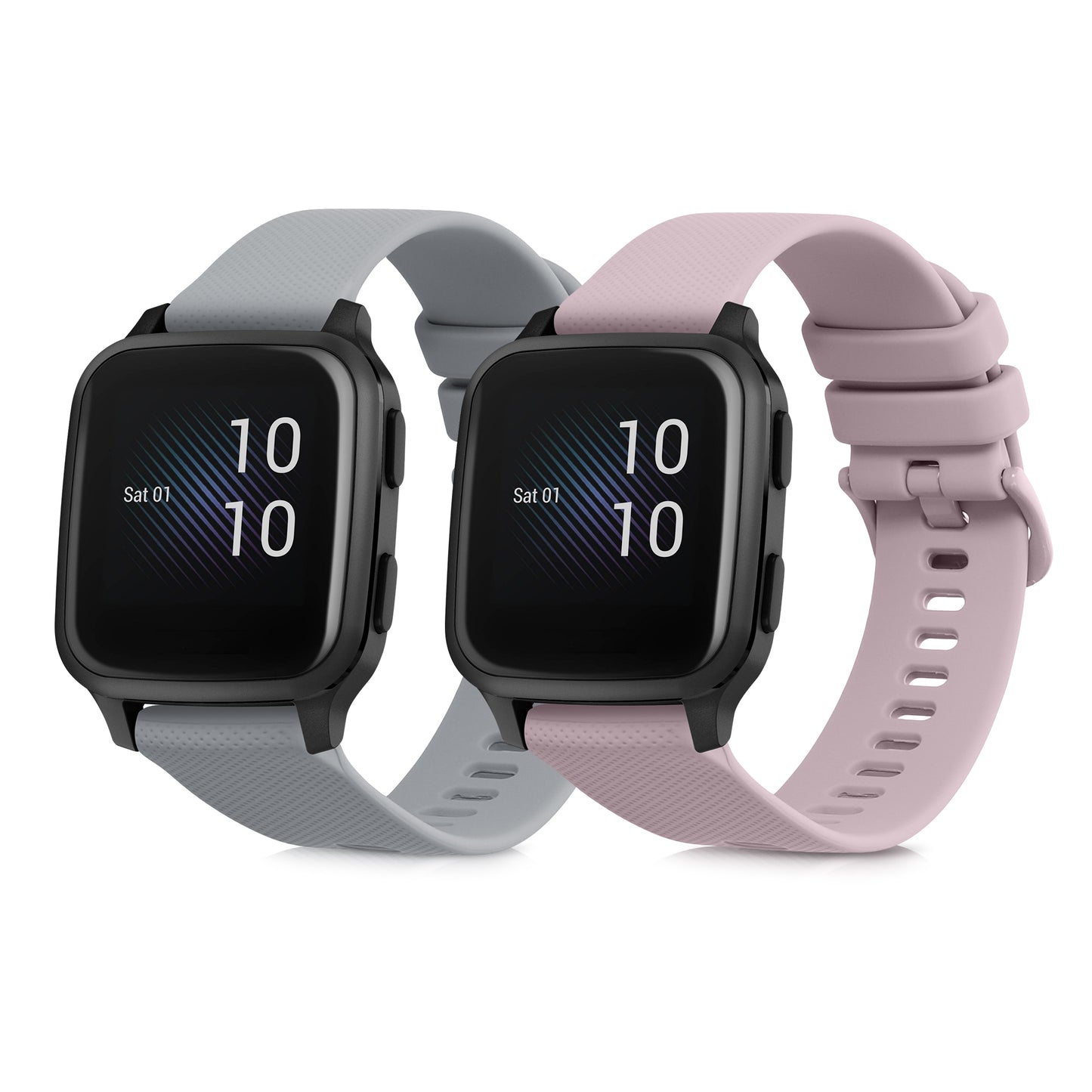 kwmobile Watch Strap for Garmin Venu Sq Music / Sq Strap Fitness Tracker Band Set Replacement Strap Smartwatch