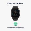 kwmobile Watch Strap for Garmin Venu Sq Music / Sq Strap Fitness Tracker Band Set Replacement Strap Smartwatch