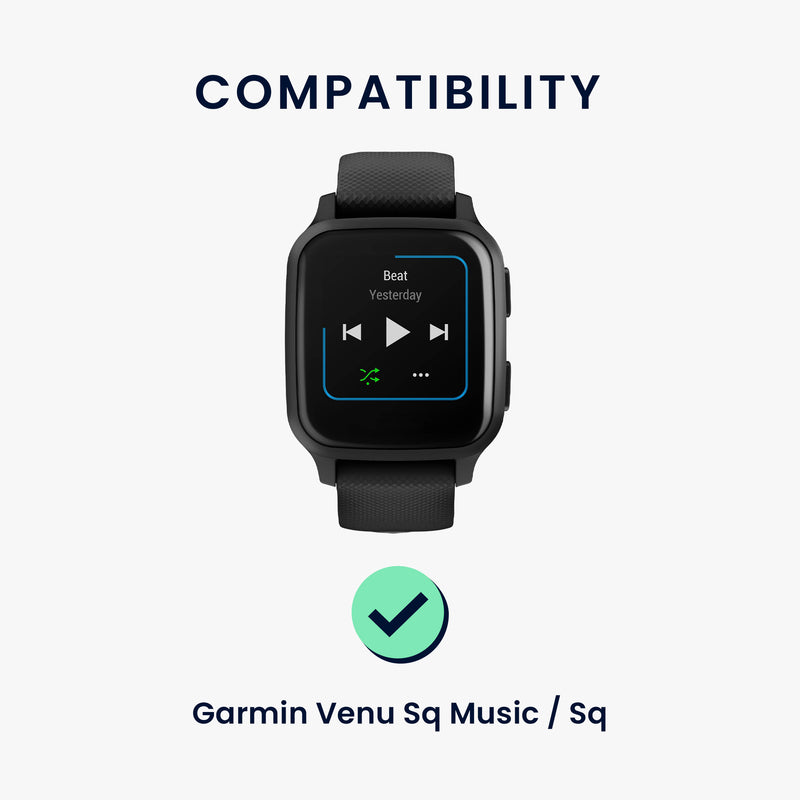 kwmobile Watch Strap for Garmin Venu Sq Music / Sq Strap Fitness Tracker Band Set Replacement Strap Smartwatch