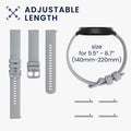 kwmobile Watch Strap for Garmin Venu Sq Music / Sq Strap Fitness Tracker Band Set Replacement Strap Smartwatch