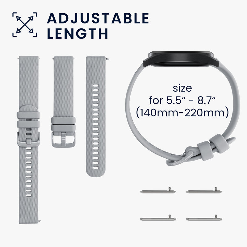 kwmobile Watch Strap for Garmin Venu Sq Music / Sq Strap Fitness Tracker Band Set Replacement Strap Smartwatch